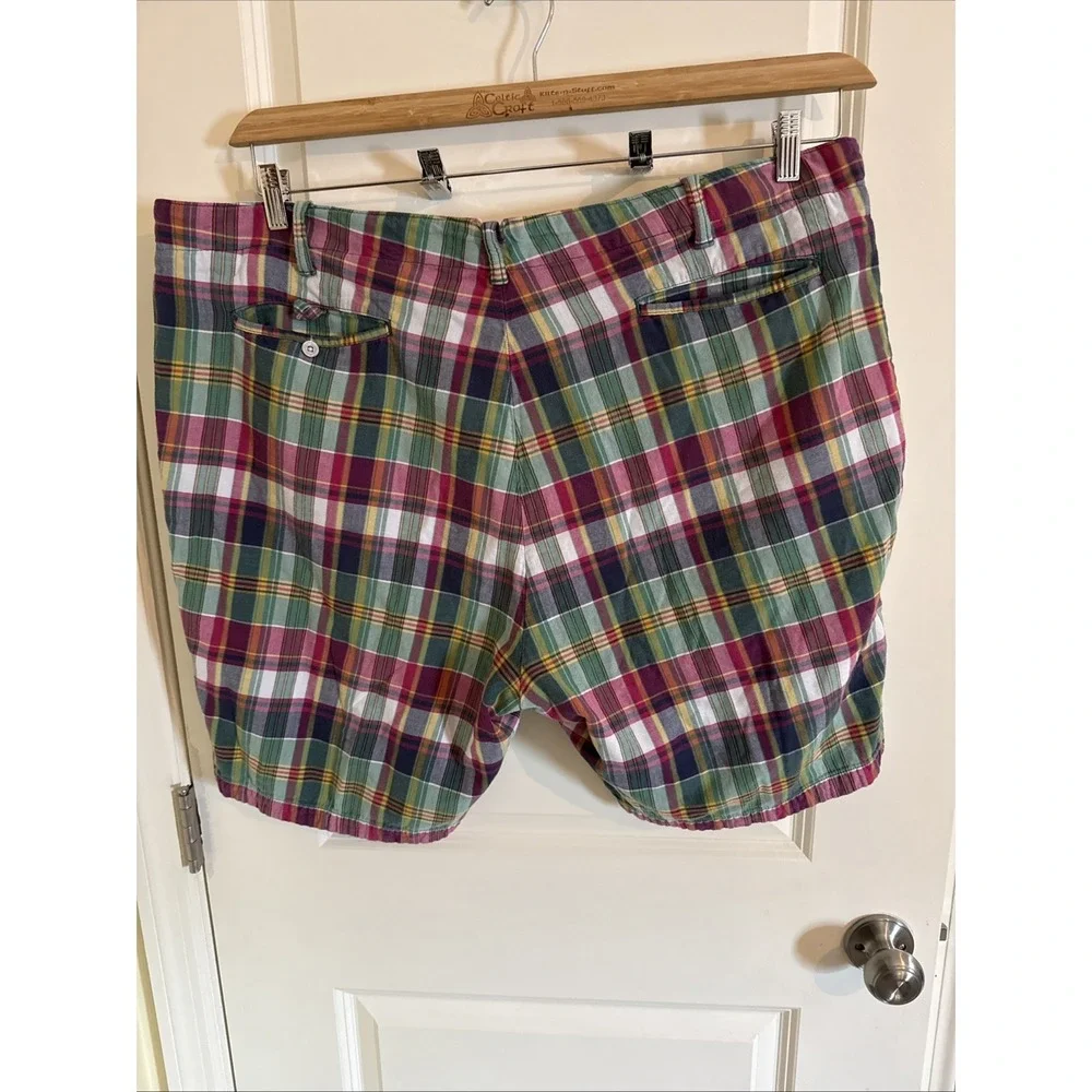 Polo Ralph Lauren Authentic Indian Madras Plaid Men's Shorts 46B